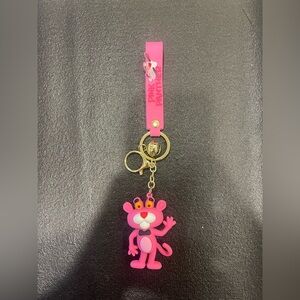 Pink Panther Character Keychain